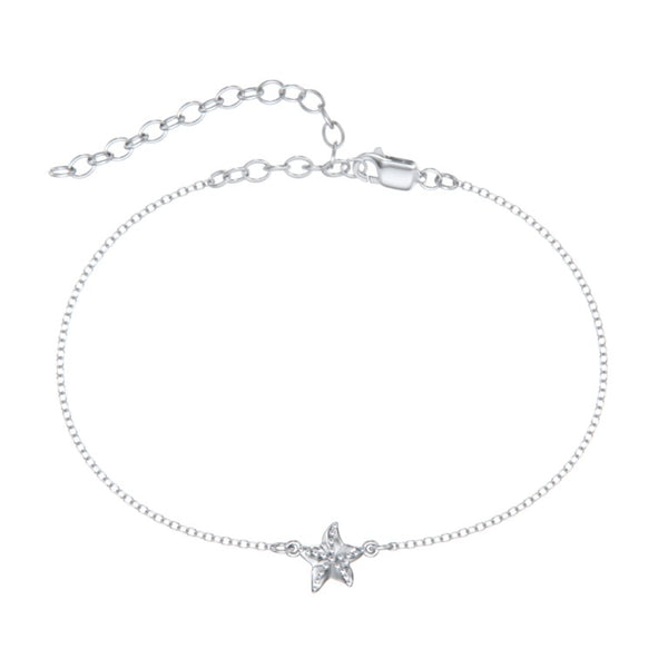 Starfish Permanent Anklet