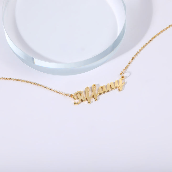 Cissyia.com Personalized Name Cut-out Necklace
