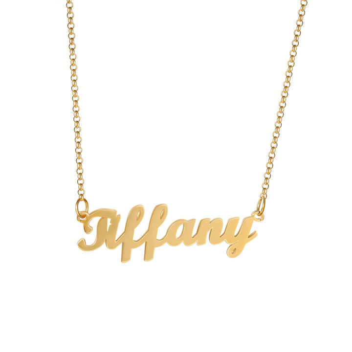 Cissyia.com Personalized Name Cut-out Necklace