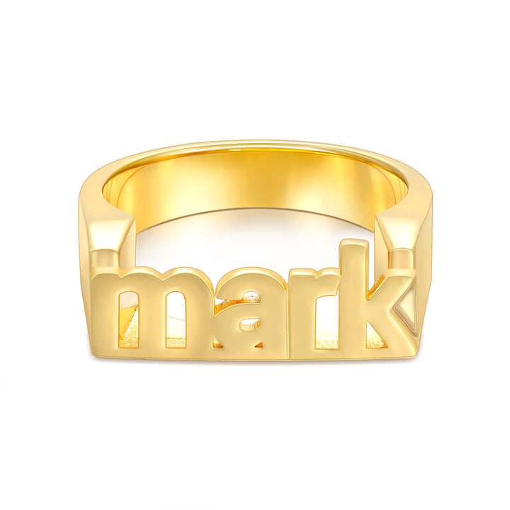 Cissyia.com Personalized Name Cut-Out Ring