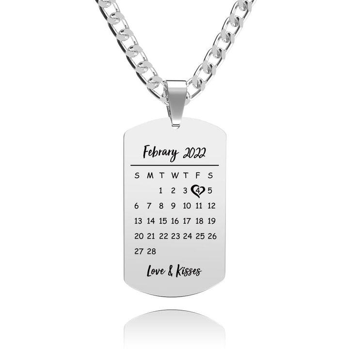 Cissyia.com Personalized Heart Shaped Photo Frame Tag Pendant Necklace