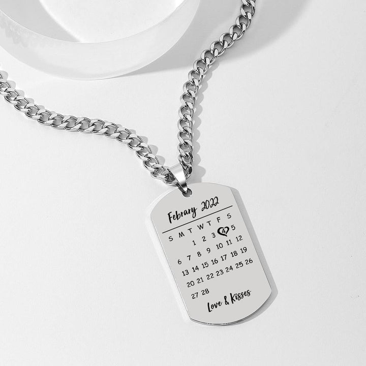 Cissyia.com Personalized Heart Shaped Photo Frame Tag Pendant Necklace