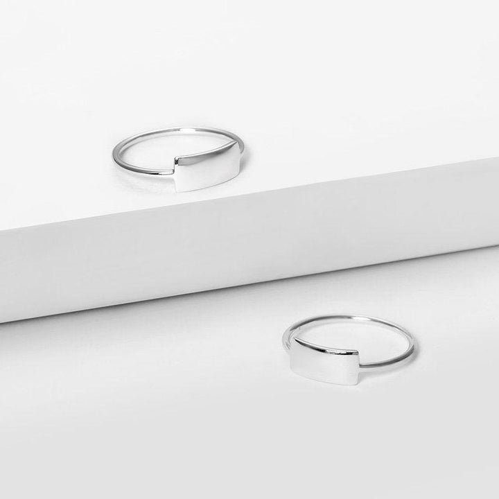 Cissyia.com Personalized Engravable Expressing Love Ring 925 Sterling Silver
