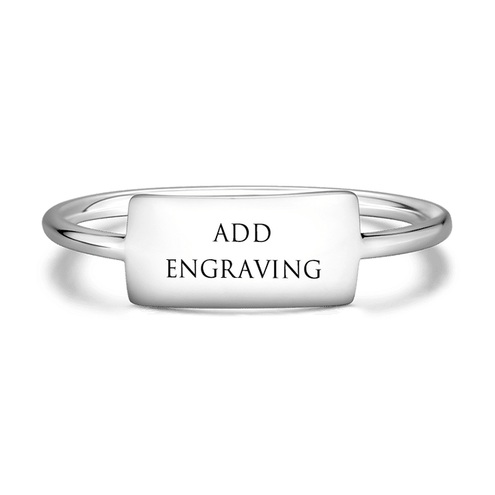 Cissyia.com Personalized Engravable Expressing Love Ring 925 Sterling Silver