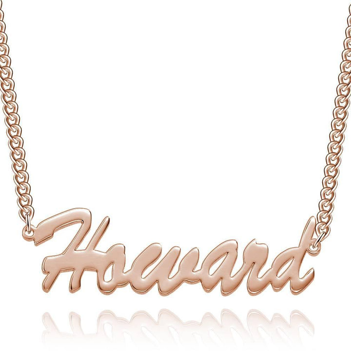 Cissyia.com Personalized Name Necklace, Your Name Jewelry 14k Gold Plated