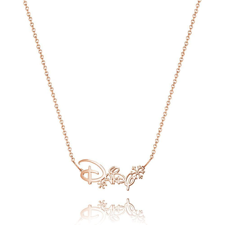 Cissyia.com Custom Christmas Name Necklace Disney Princess