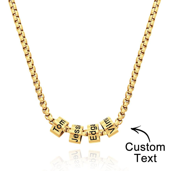 Cissyia.com Personalized Engravable Circle Pendant Choker Engraved Necklace