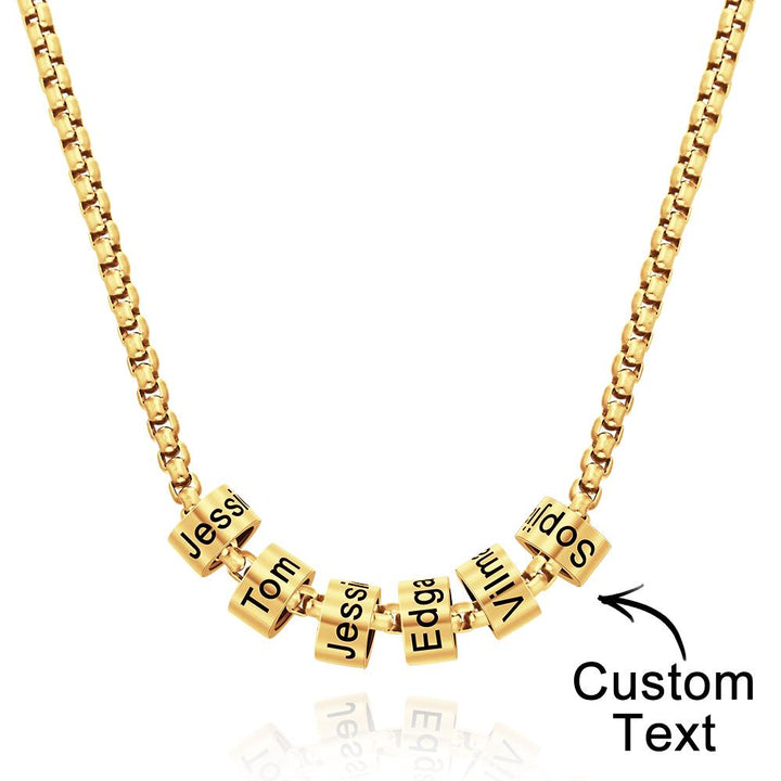 Cissyia.com Personalized Engravable Circle Pendant Choker Engraved Necklace