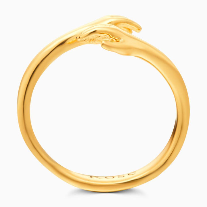 Cissyia.com Personalized Hand Bypass Engraved Ring