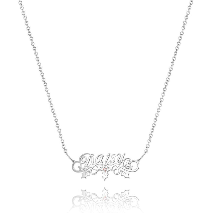Cissyia.com Custom Christmas Name Necklace Give you the Most Gorgeous Christmas Wishes